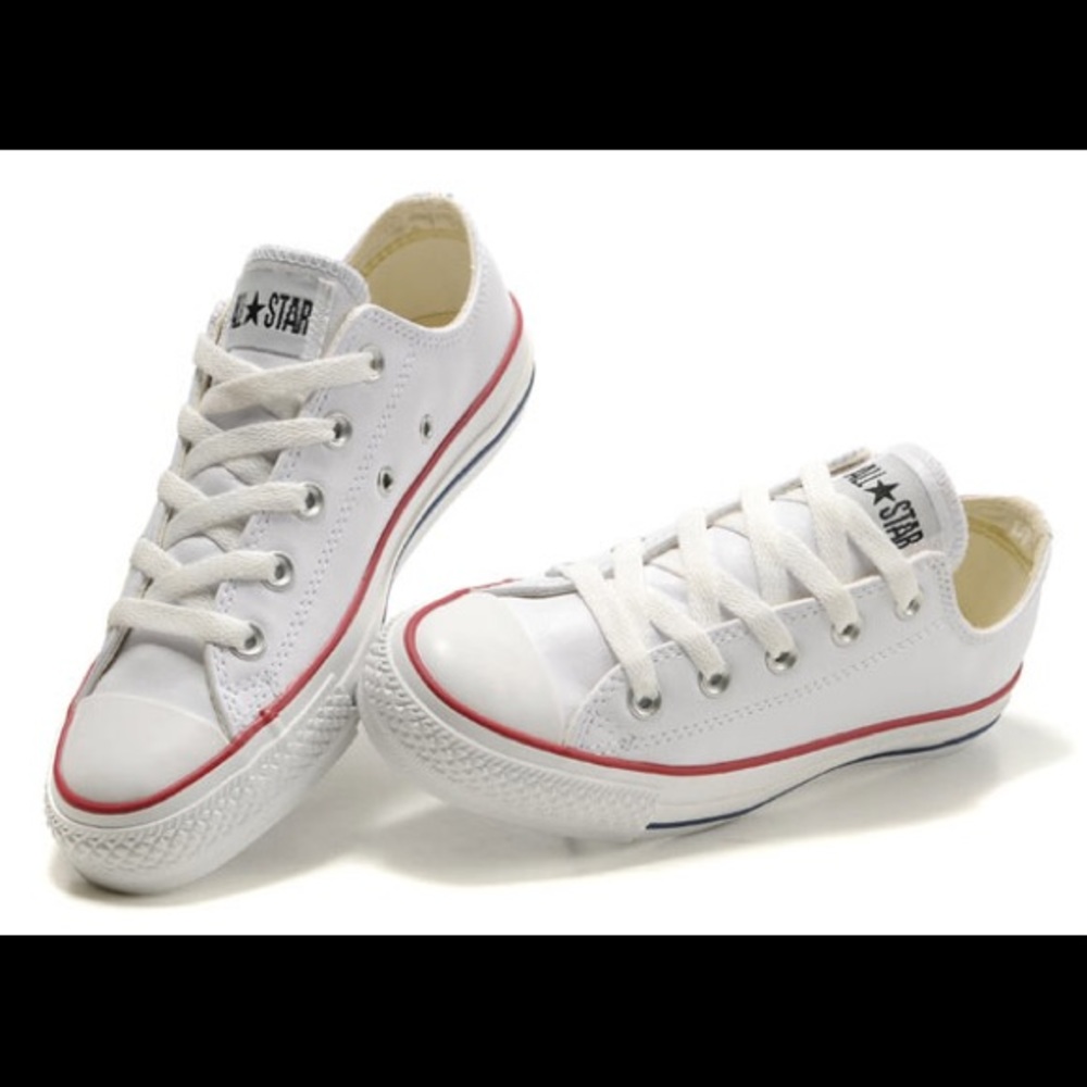 White All Star Converse (WILL NEGOTIATE PRICE)